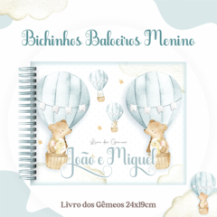 Livro dos Bebês - Bichinhos Baloeiros Menino