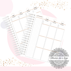 Planner - EMPREENDA - FEMININO - Pétalas de Anjo