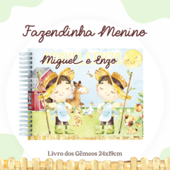 Livro dos Bebês - Fazendinha Menino