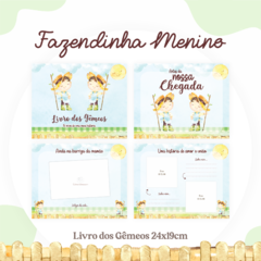 Livro dos Bebês - Fazendinha Menino - comprar online