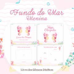 Livro dos Bebês - Fundo do Mar Menina - comprar online