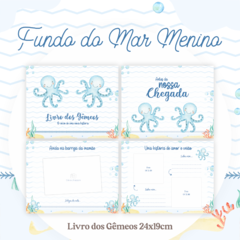 Livro dos Bebês - Fundo do Mar Menino - comprar online