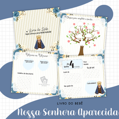 Livro do Bebê Menina - Nossa Senhora Aparecida - comprar online