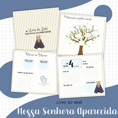 Livro do Bebê Menino - Nossa Senhora Aparecida - comprar online