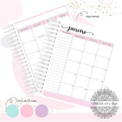 Planner & Agenda - ALFABETO FLORAL na internet