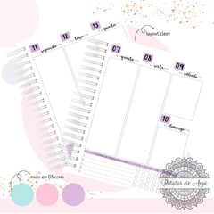 Planner & Agenda - ALFABETO FLORAL - Pétalas de Anjo