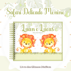 Livro dos Bebês - Safari Delicado Menino