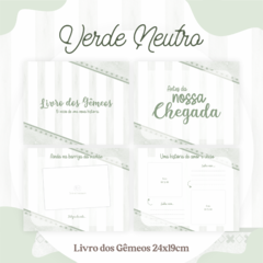 Livro dos Bebês - Verde Neutro - comprar online