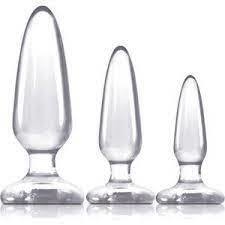 TRIO CRISTAL ANAL SILICONA