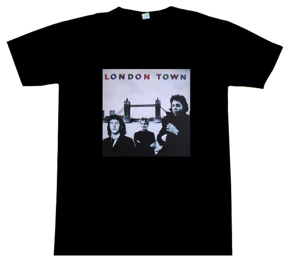 Paul McCartney - Wings - London Town - Album T-Shirt