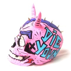 Pink Punk Skull - tienda online