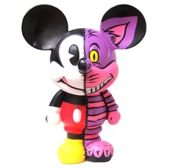 Cheshire Half Mickey Art Toy - Gabbie Custom Art