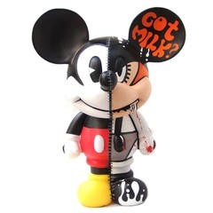 Clockwork Half Mickey Art Toy - Gabbie Custom Art