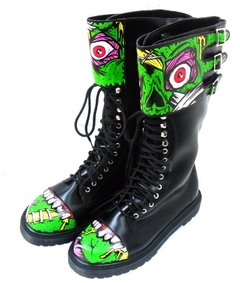 My Horror Boots - Gabbie Custom Art