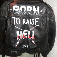 Born to Raise Hell Motorcycle Jacket - comprar online