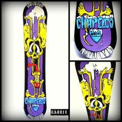 Tabla Snowboard Rat Chapelco x Gabbie - Gabbie Custom Art