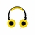 Auricular Dj Headset One For All Sv5612 Amarillo Giratorio - comprar online