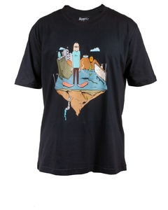 Camiseta Anarquia SKATELIXOS - skateboard man - comprar online