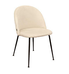 Silla Sybil Beige Base Negra DC608-N/BE