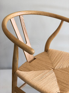 Silla Wishbone natural Kraft W-001/NT - tienda online