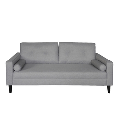 SOFA BOYD GRIS CLARO BASE NEGRA BOYD/GC