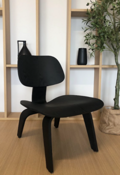 SILLON EAMES PLYWOOD FULL BLACK - BLS02FBK - TRIBECA