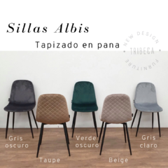 Silla Albis Gris Claro Pana S-02/GC - tienda online