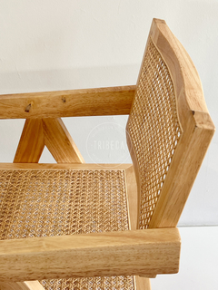 Silla Jeanneret Natural c/Apoyabrazos - K692A/NT - TRIBECA