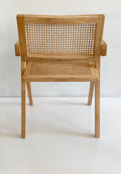 Silla Jeanneret Natural c/Apoyabrazos - K692A/NT - tienda online