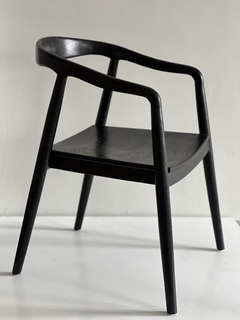 Imagen de Silla Bali Negra Madera Teka - MLIA22