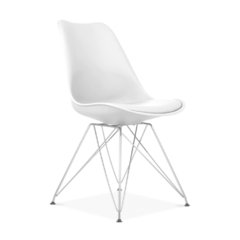 Silla Tulip Paintting Leg white K-1192 - comprar online