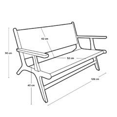 Sillón Lazy Chair 2 Seater - MLIA17 - comprar online