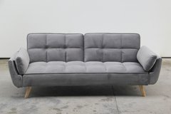 SOFÁ BED OSLO GRIS CLARO PANA OSLO-U/LG - comprar online