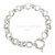 PULSERA ROLO DE PLATA 925 CON CIERRE MARINERO Nº4 21CM