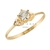 Anillo Solitario Oro 18k - ANO0105