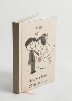 Cuaderno 11x15 Papel Kraft Personalizado - comprar online