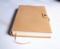 cuaderno de cuero 200 hojas - comprar online