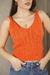 Musculosa Rene Naranja - comprar online