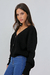 Cardigan Alba Negro - comprar online