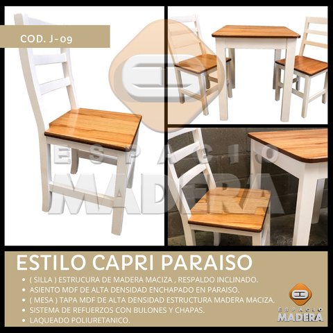 JUEGO GASTRONOMICO CAPRI COMBINADO