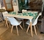 Mesa Eames 140 + 4 sillas Tulip - comprar online