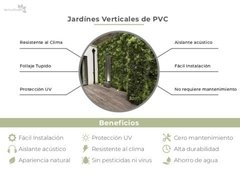 Jardin Vertical Artificial Pared 60 X 40 - Ares - Io - comprar online