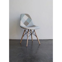 Silla Eames tapizada Patch - HolaCasa