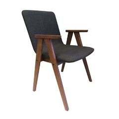 Silla Gotland Madera Oscura