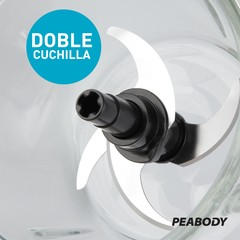 Picador Eléctrico Doble Cuchilla Peabody 500W - comprar online