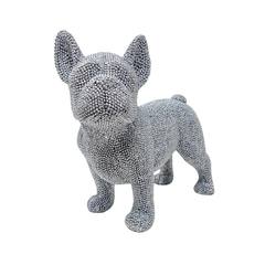 Figura Bulldog plateada - buy online