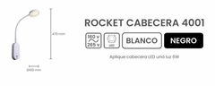 Aplique Rocket Cabecera - tienda online