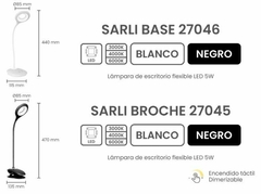 Lampara de mesa Sarli - comprar online