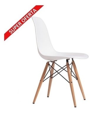 Combo Mesa Metalica 120 + 4 Silla Eames Dsw - Alto Impacto- - tienda online