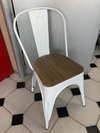 Imagen de Set 4 Silla Tolix Asiento Madera